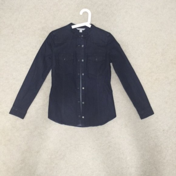 Calvin Klein Light Denim Button Jacket (BNWOT) - Picture 4 of 4